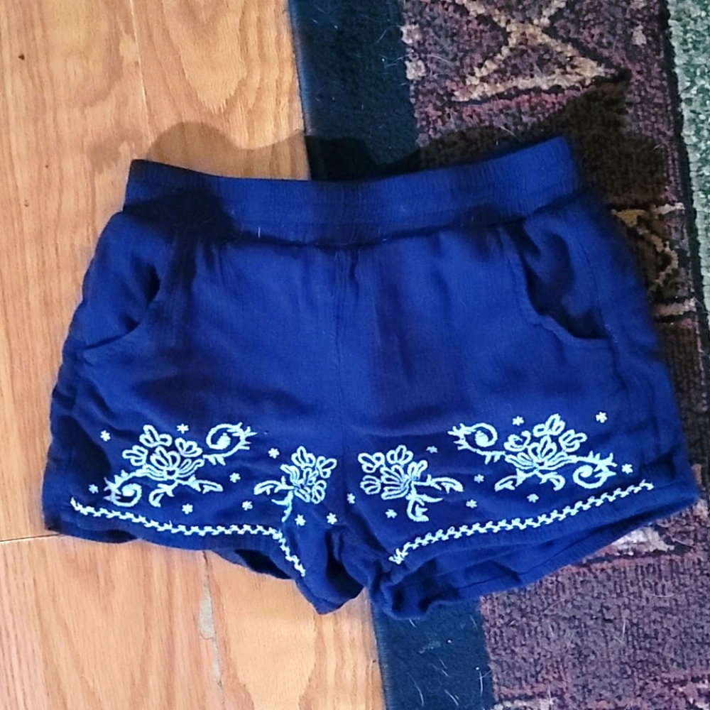 Kids shorts dark blue size 6